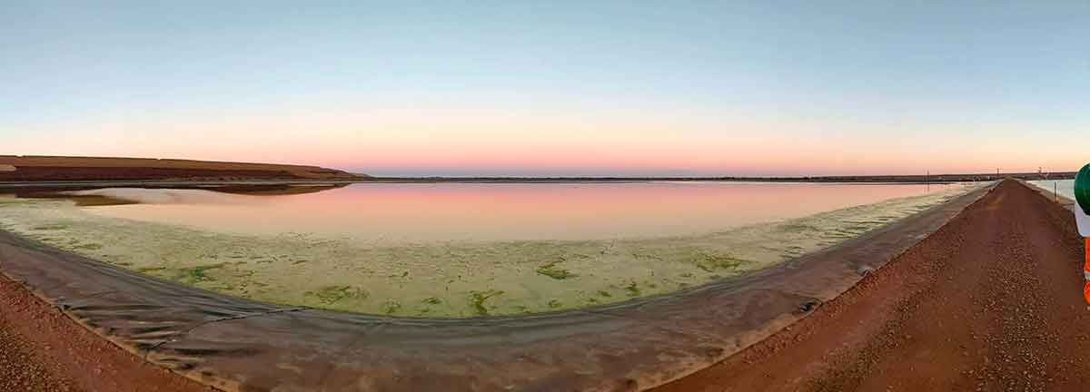 Picture of Australian tailings dam