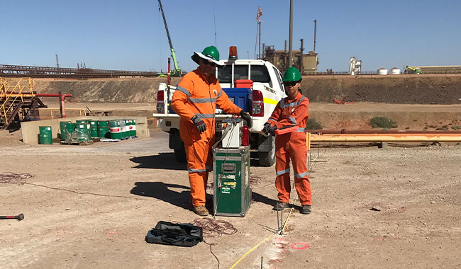Geophysical survey for earthing system design on energy projects