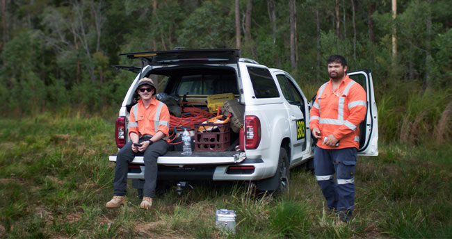 Independent review and peer assessment of geophysical survey data