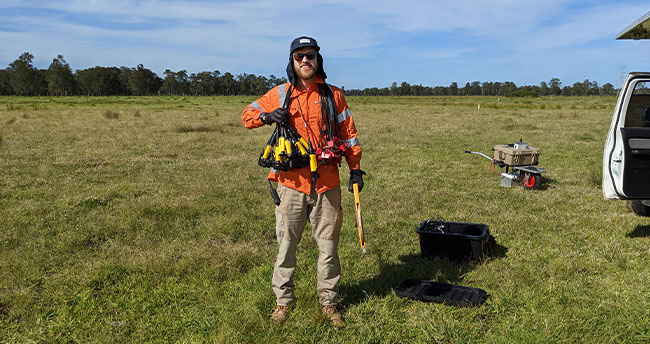 Geophysical survey planning and design consulting services