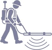 Frequency domain electromagnetic geophysical survey equipment