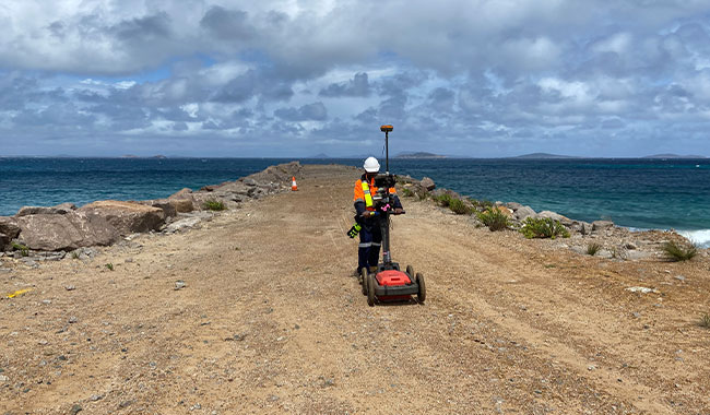 Geophysical survey for karst, voids and weak zone detection