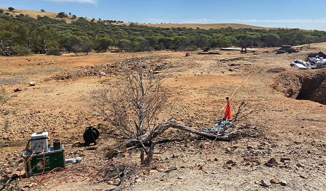 Geophysical investigation for landfill and uncontrolled fill mapping