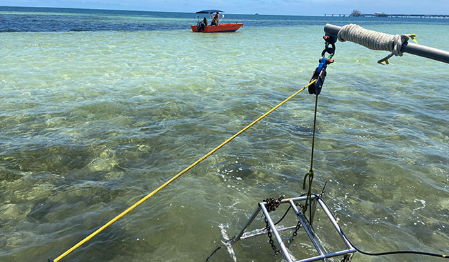 Marine geophysical survey for archaeology and submerged object detection