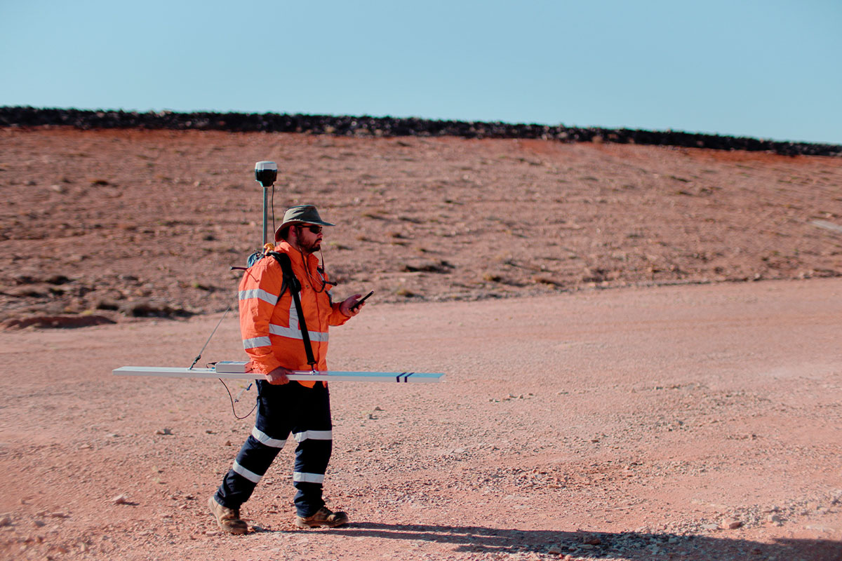 ERT electrical resistivity data from mining geophysics investigation in Australia
