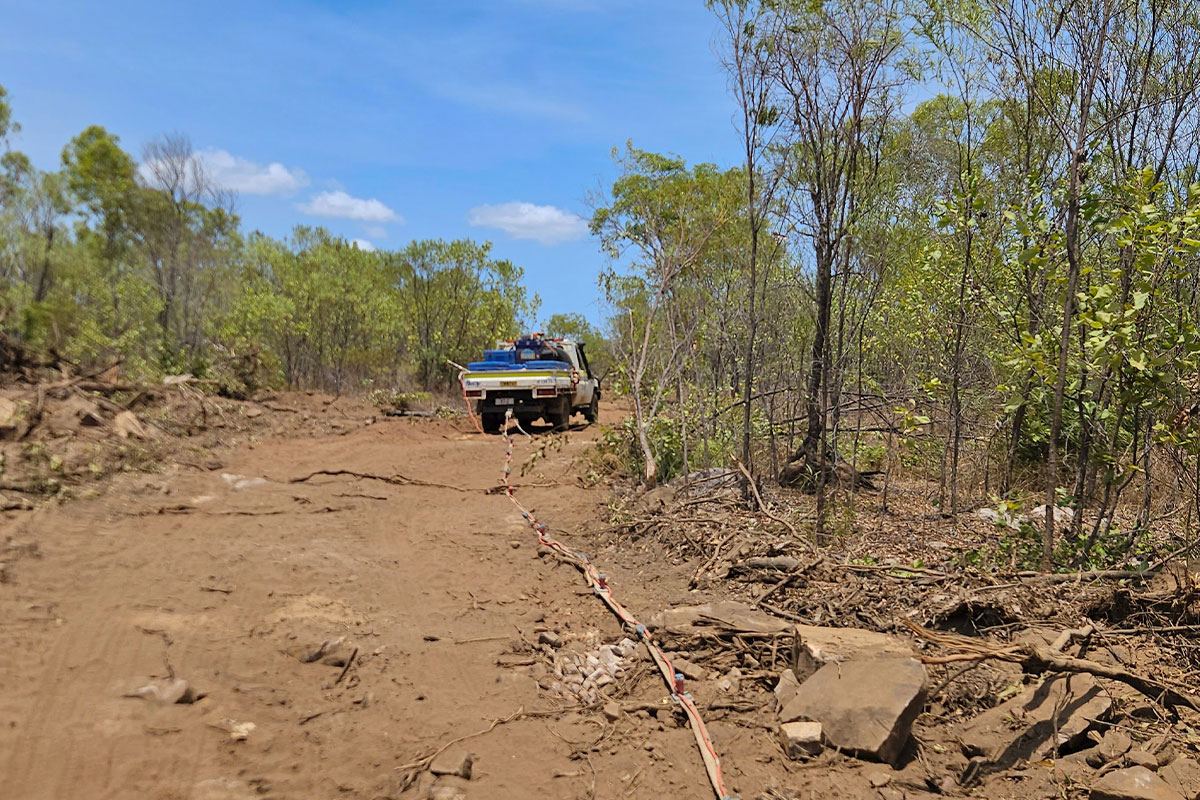 Seismic geophysical survey for mining site investigation by GBG Group