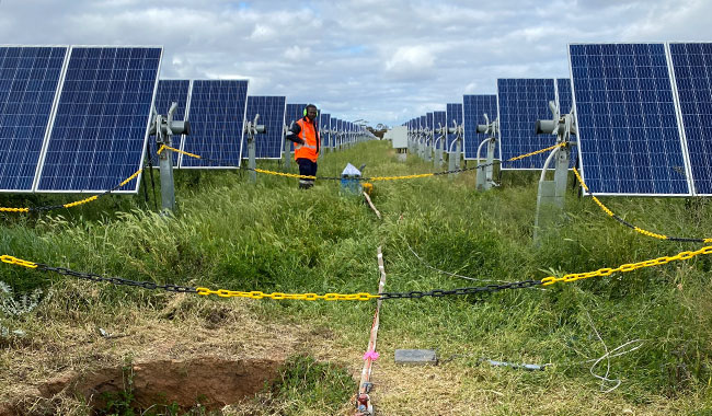 Geophysical site investigation for renewable energy project